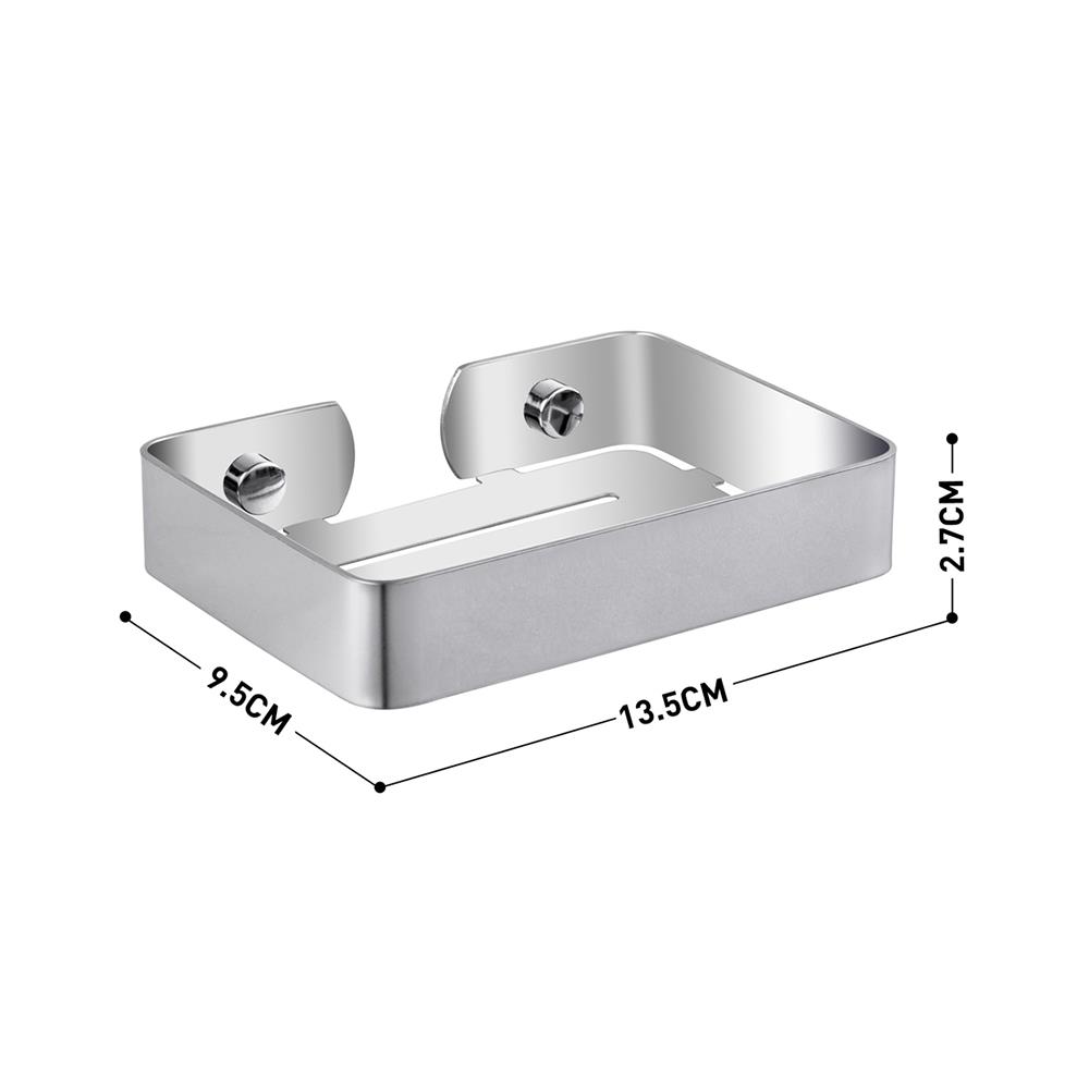 ที่ใส่สบู่ RASLAND RA BENZ-9894 สีโครม