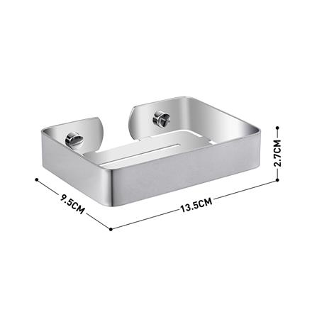 ที่ใส่สบู่ RASLAND RA BENZ-9894 สีโครม_1