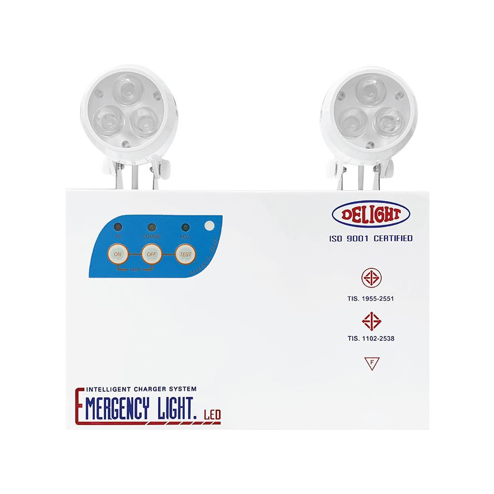 ไฟฉุกเฉิน LED สำรองไฟ 3 ชั่วโมง WARM WHITE DELIGHT รุ่น DLEM-23M3