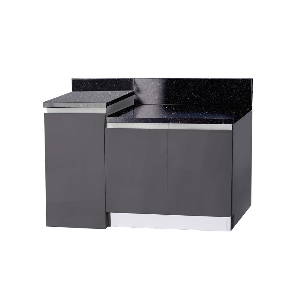 ตู้ตั้งพื้น DKC-HG40 SANKI MILANO 121.5ซม. สีชาร์โคลเกรย์