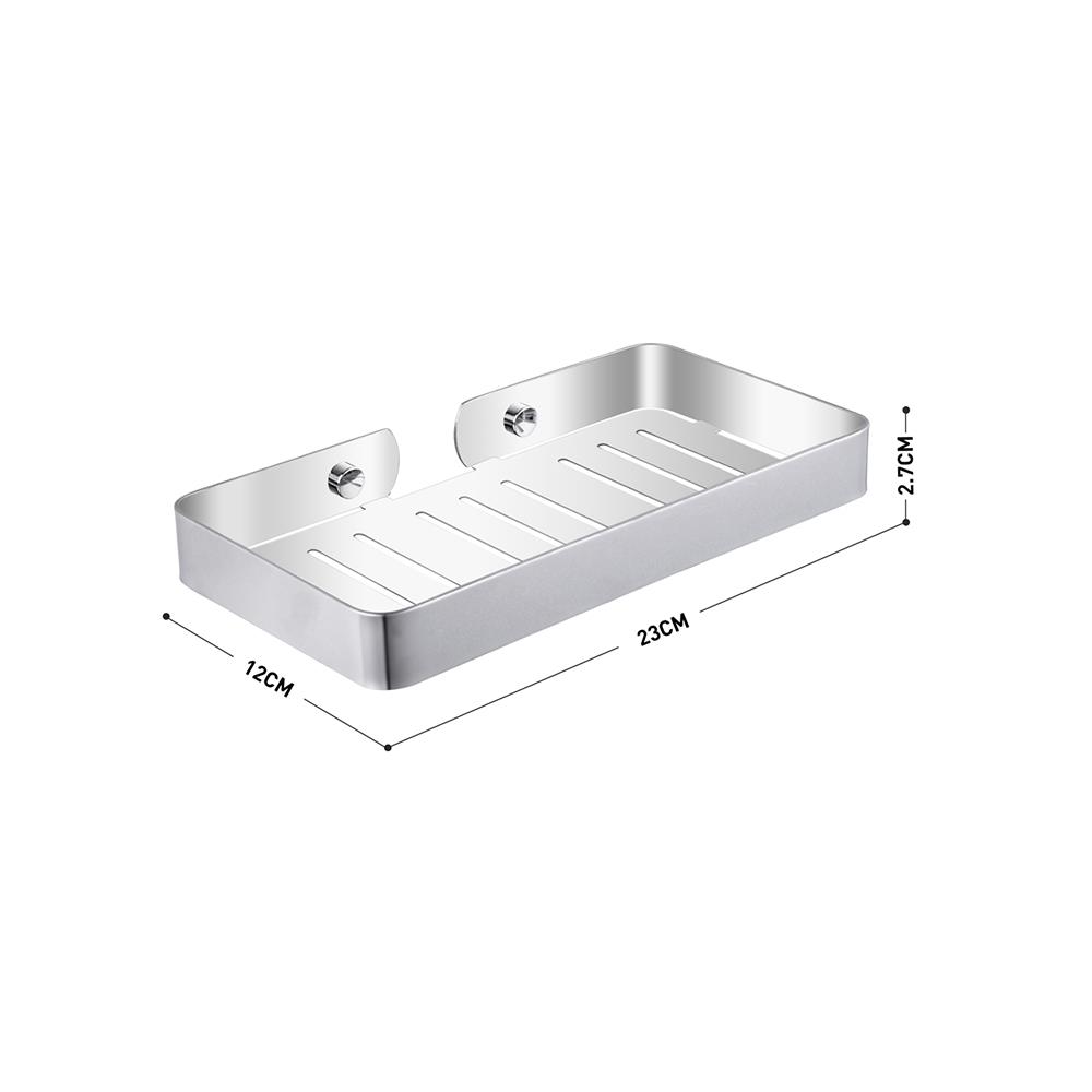 ที่ใส่สบู่ RASLAND RA BENZ-9466 สีโครม