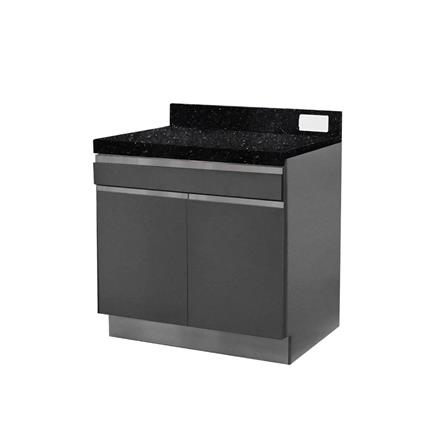 ตู้ตั้งพื้น HGS40 SANKI MILANO 71.5ซม. สีชาร์โคลเกรย์