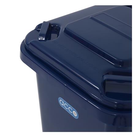 ถังขยะฝาเปิดปิด มีล้อ ACCO CLEAN 60 ลิตร สีน้ำเงิน_3