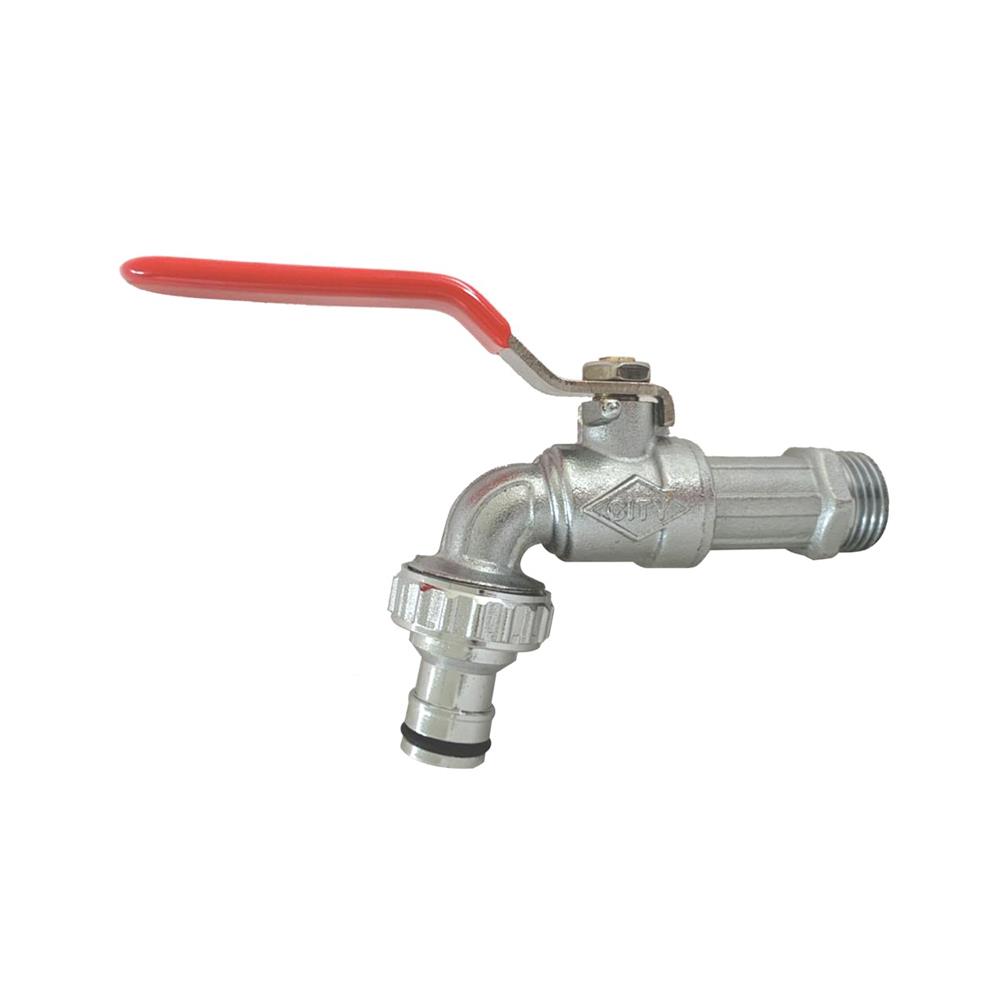 ก๊อกสนาม ด้ามสแตนเลส CITY 1/2 นิ้ว