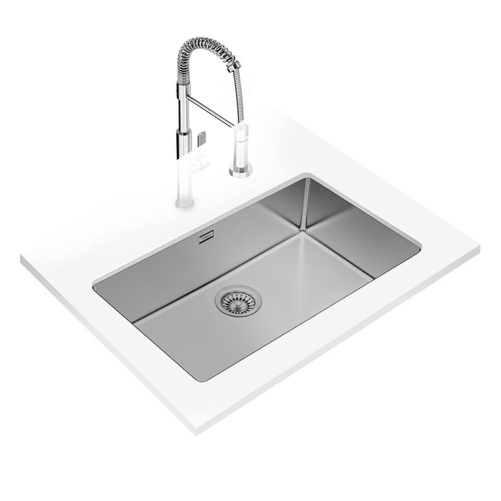 ซิงค์ฝัง 1หลุม TEKA BE LINEA RS15 71.40 สีเงิน