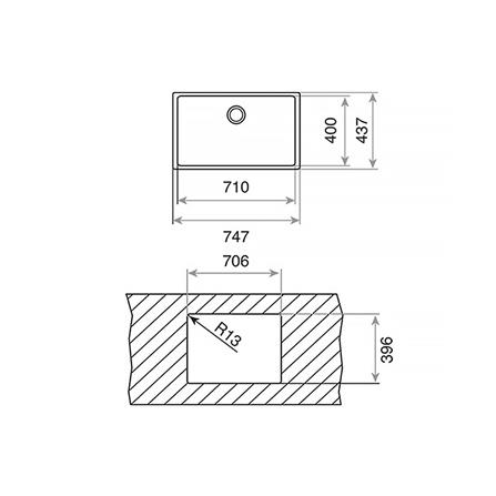 ซิงค์ฝัง 1หลุม TEKA BE LINEA RS15 71.40 สีเงิน_3