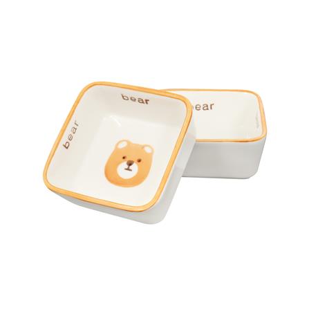 ชุด PORCELAIN KECH ORANGE BEAR แพ็ก 6 ชิ้น_3
