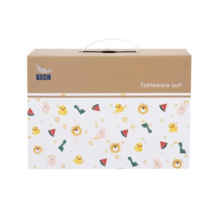 ชุด PORCELAIN KECH ORANGE BEAR แพ็ก 6 ชิ้น_6