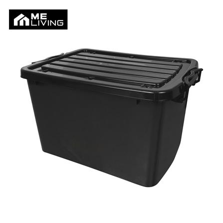 กล่องเก็บของ ME LIVING 51X72X41 ซม. 110 ลิตร สีดำ