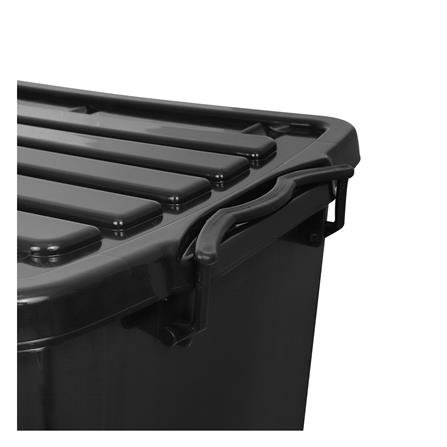 กล่องเก็บของ ME LIVING 51X72X41 ซม. 110 ลิตร สีดำ_3