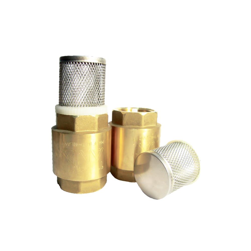 ฟุตวาล์ว ANA 2 นิ้ว สีทองเหลือง