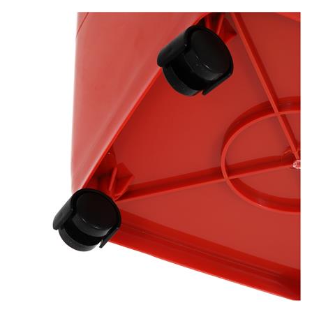 ถังขยะฝาเปิดปิด มีล้อ ACCO CLEAN 32 ลิตร สีแดง_4