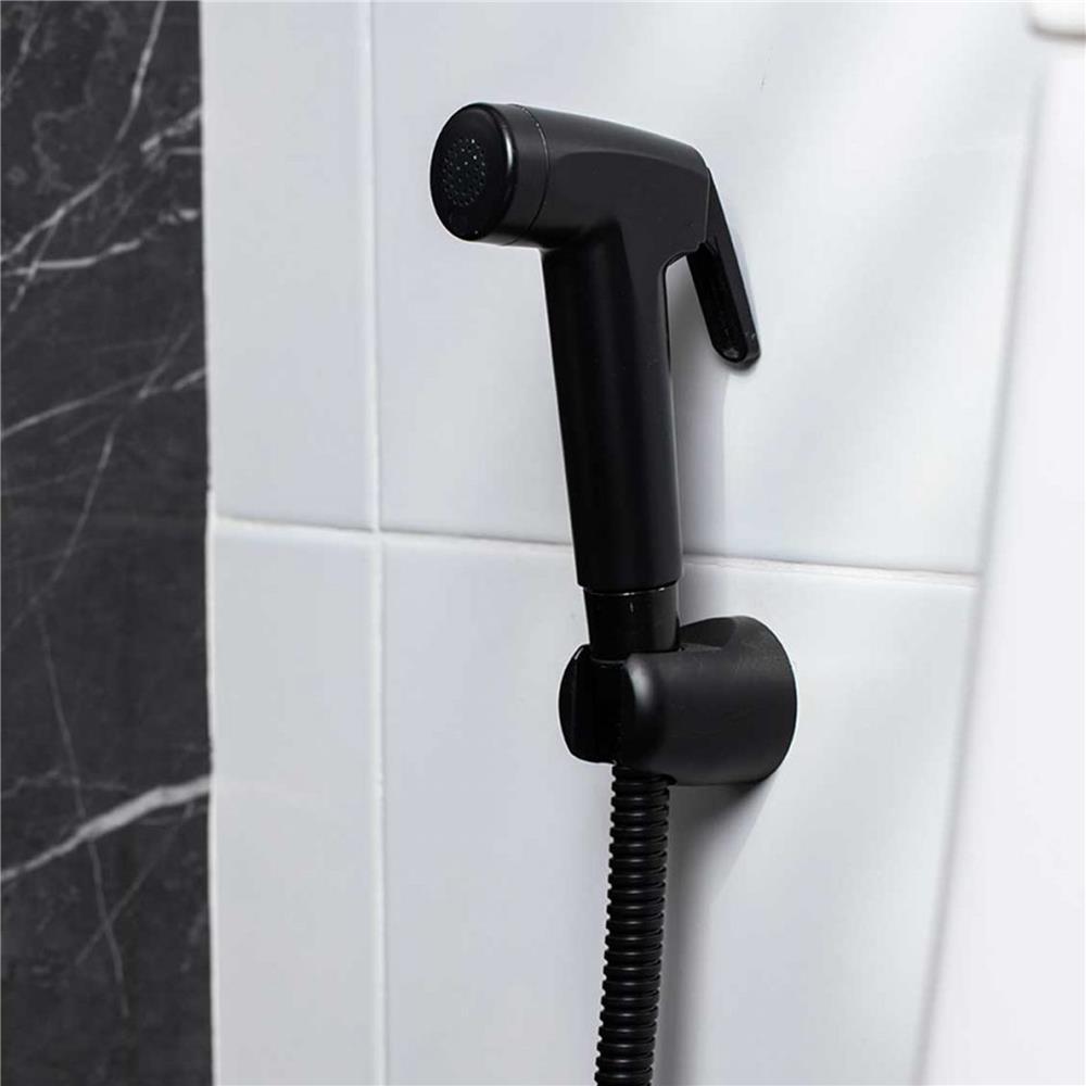 สายฉีดชำระครบชุด RASLAND RA BIDET-BLACK สีดำ