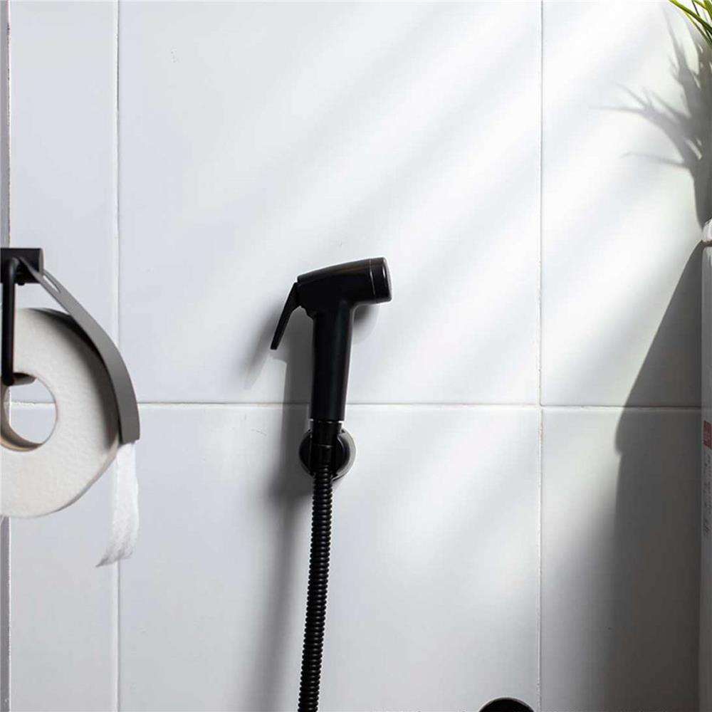 สายฉีดชำระครบชุด RASLAND RA BIDET-BLACK สีดำ