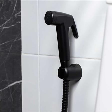 สายฉีดชำระครบชุด RASLAND RA BIDET-BLACK สีดำ_1