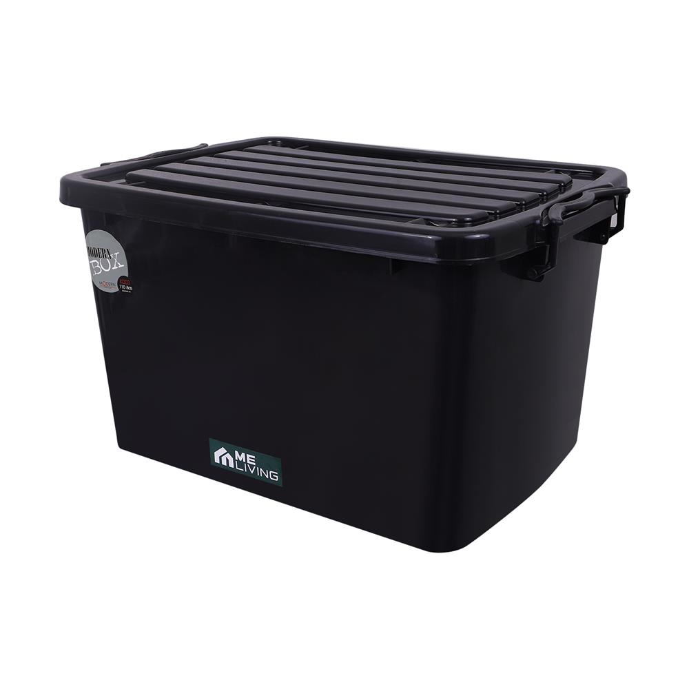 กล่องเก็บของ ME LIVING 110 ลิตร สีดำ