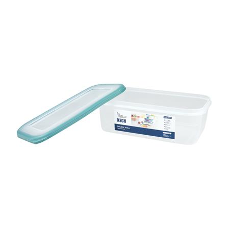 กล่องอาหาร 3.2 ลิตร KECH DOUBLE WALL 9037 สีเขียว_2