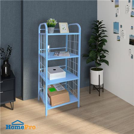 ชั้นวางของ 4 ชั้น STACKO AMAS 44x30.5x124 ซม. สีฟ้า_4