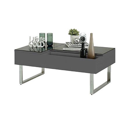โต๊ะกลาง KONCEPT ACADIA สีเทา/ดำ