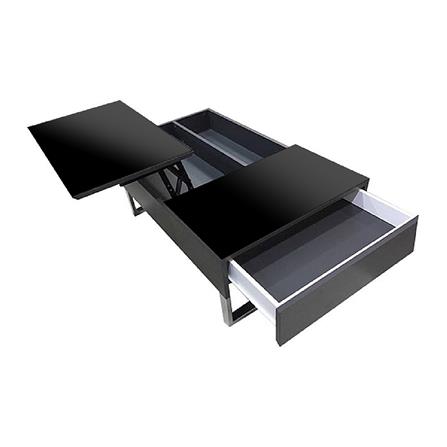 โต๊ะกลาง KONCEPT ACADIA สีเทา/ดำ_1