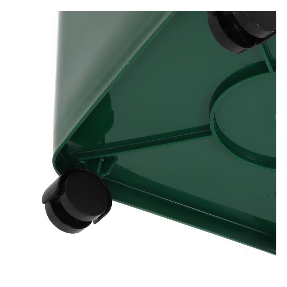 ถังขยะฝาเปิดปิดมีล้อ ACCO CLEAN 60 ลิตร สีเขียว