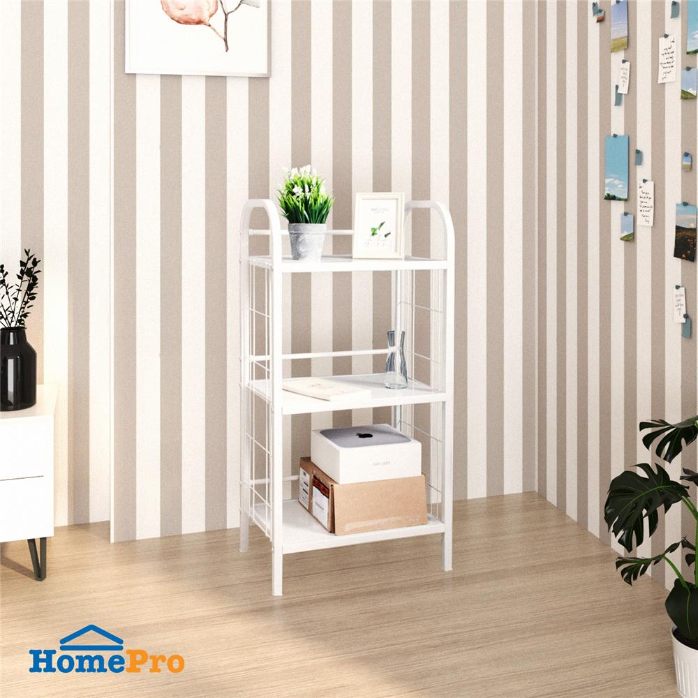 ชั้นวางของ 3 ชั้น STACKO AMAS 44x30.5x91.5 ซม. สีขาว
