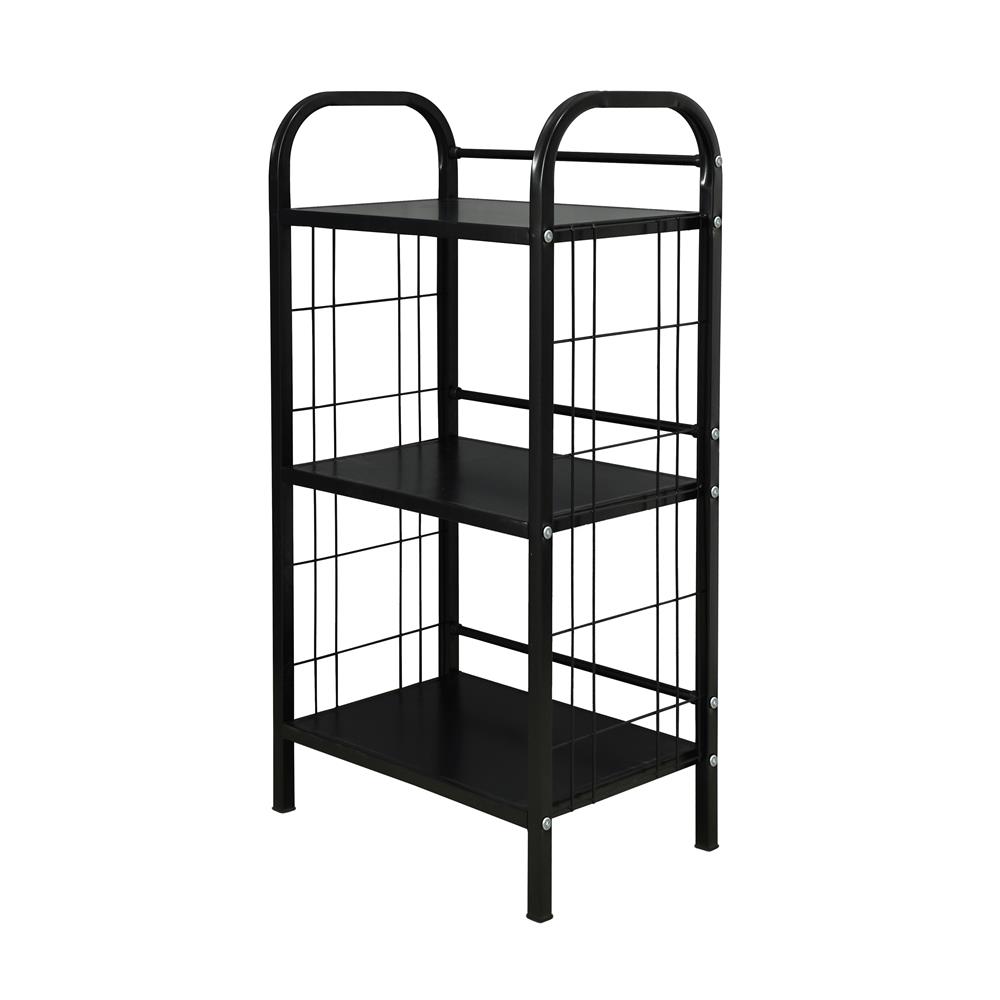 ชั้นวางของ 3 ชั้น STACKO AMAS 44x30.5x91.5 ซม. สีดำ