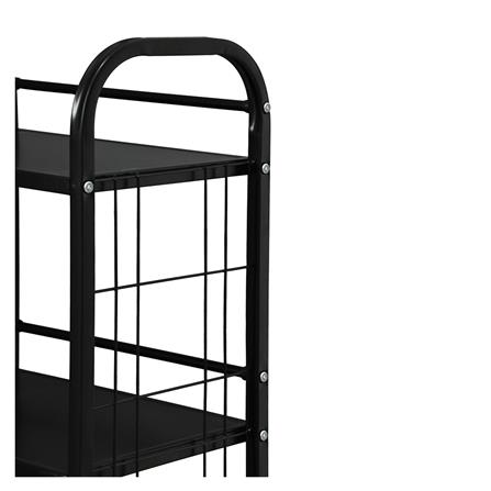 ชั้นวางของ 4 ชั้น STACKO AMAS 44x30.5x124 ซม. สีดำ_2