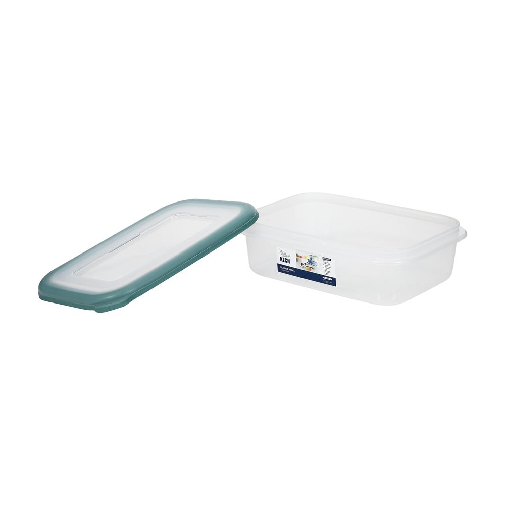 กล่องอาหาร 1.45 ลิตร KECH DOUBLE WALL 9035 สีเขียว