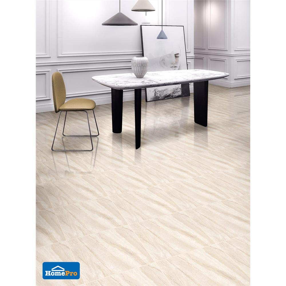 กระเบื้องพื้น 40x40 ซม. TARA รอยัลมาร์เบิ้ล เบจ 0.96M2