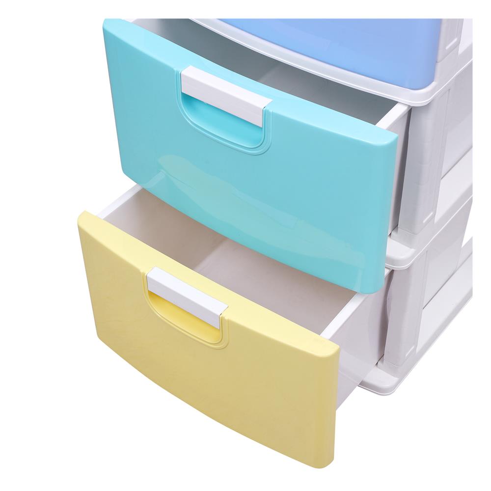 ตู้ลิ้นชัก 4 ชั้น STACKO MM4 42X48X107 ซม. หลากสี