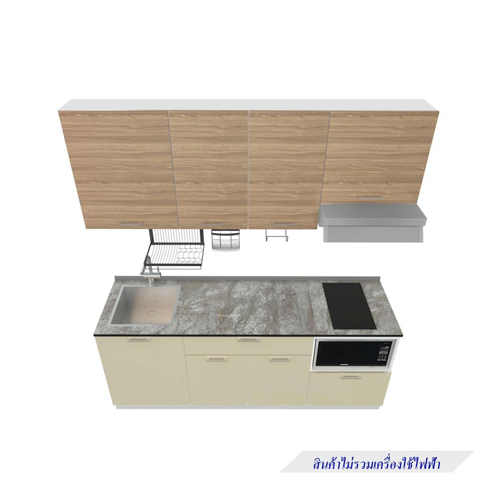 ครัวไม้สำเร็จ STARMARK CONTE 211_L 211 ซม.