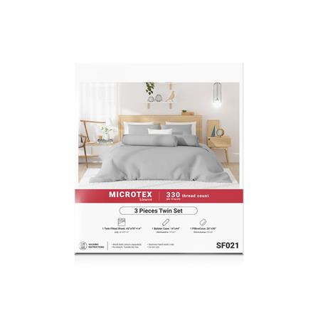 ชุดผ้าปูที่นอน 3.5 ฟุต 3 ชิ้น FROLINA MICROTEX SF021_3