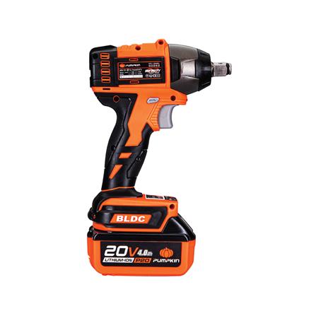 บล็อกกระแทกไร้สาย (พร้อมแบตเตอรี่) PUMPKIN INF-12IWBL 50262 20 โวลต์_2