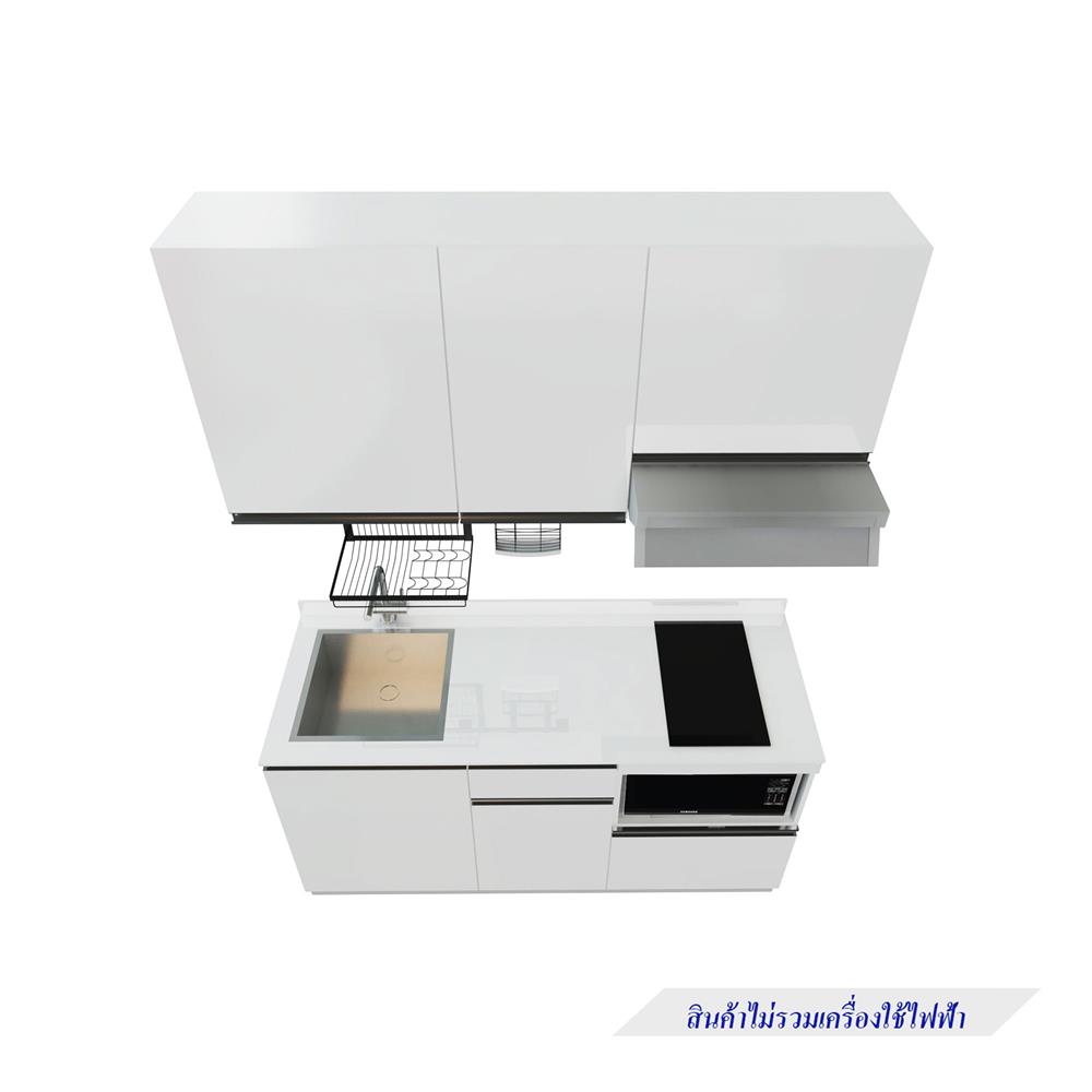 ครัวไม้สำเร็จ STARMARK BLANCE 166_L 166 ซม.