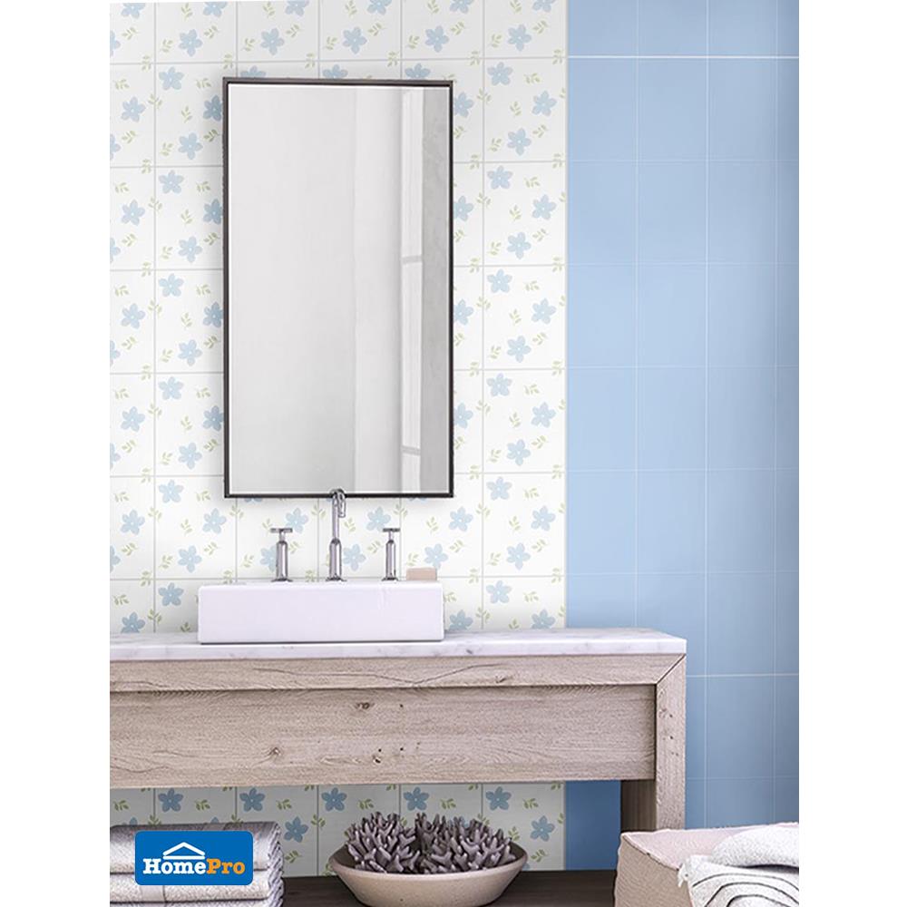 กระเบื้องผนัง 8x10 นิ้ว DURAGRES อัปสรา ฟ้า