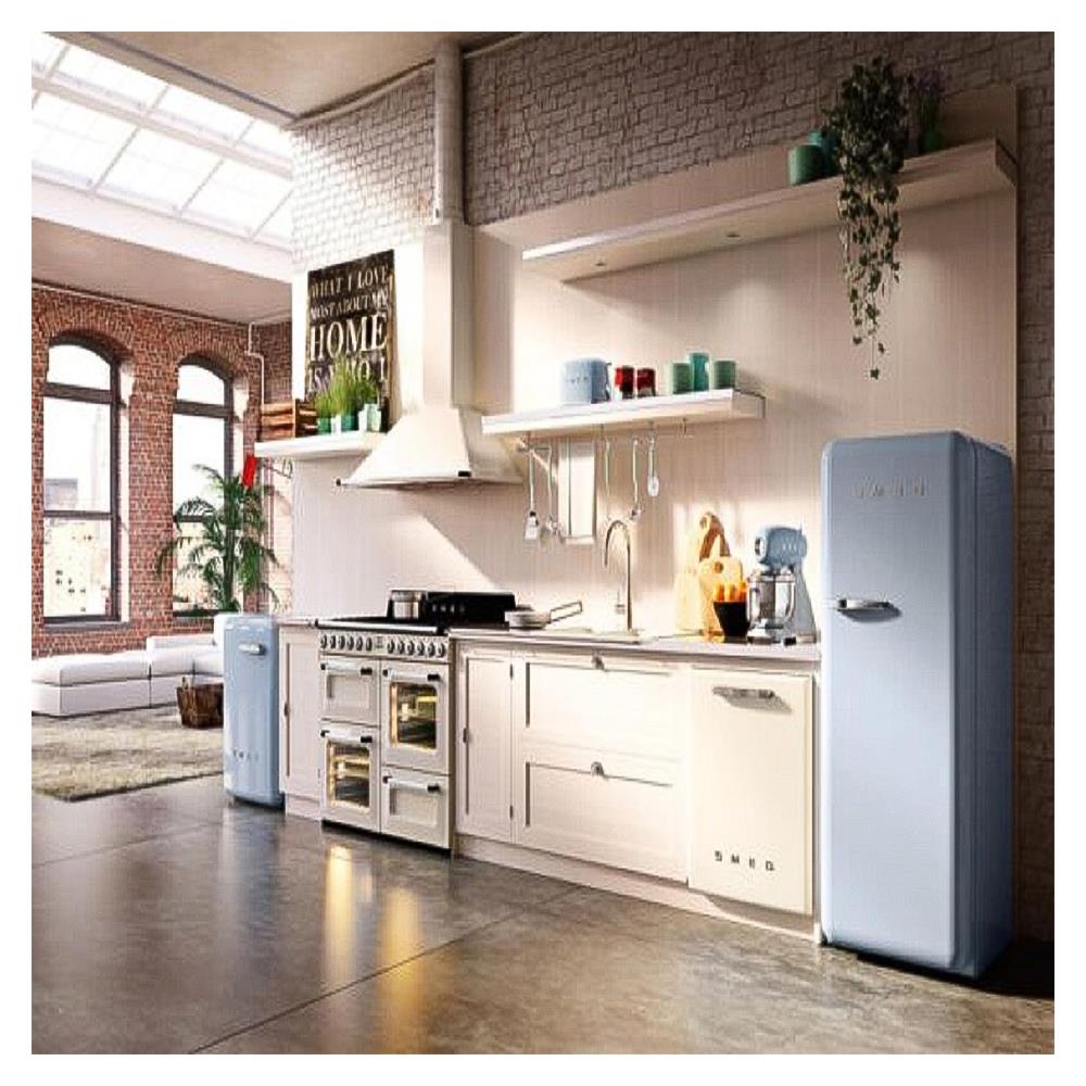 ตู้เย็น 1 ประตู SMEG FAB28RPB5 9.93 คิว สีฟ้าพาสเทล