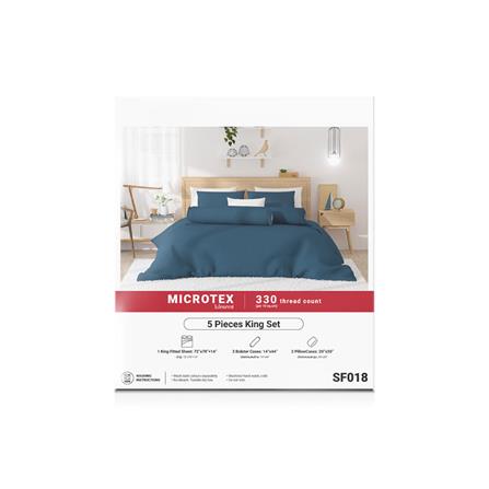 ชุดผ้าปูที่นอน 6 ฟุต 5 ชิ้น FROLINA MICROTEX SF018_3