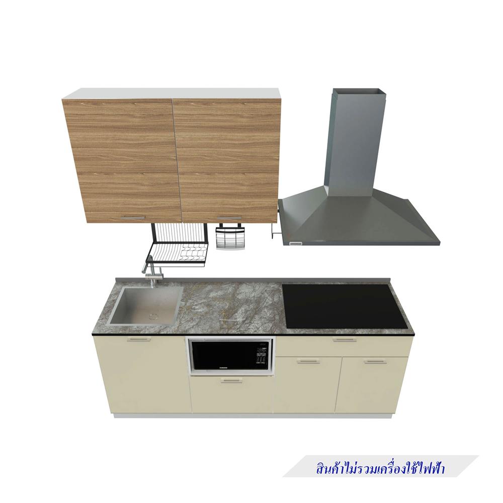 ครัวไม้สำเร็จ STARMARK CONTE 211H_L 211 ซม.