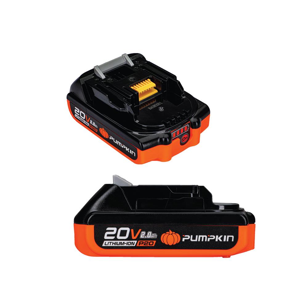 สว่านไขควงกระแทกไร้สาย (พร้อมแบตเตอรี่) PUMPKIN INF-65ICBL 50261 20 โวลต์