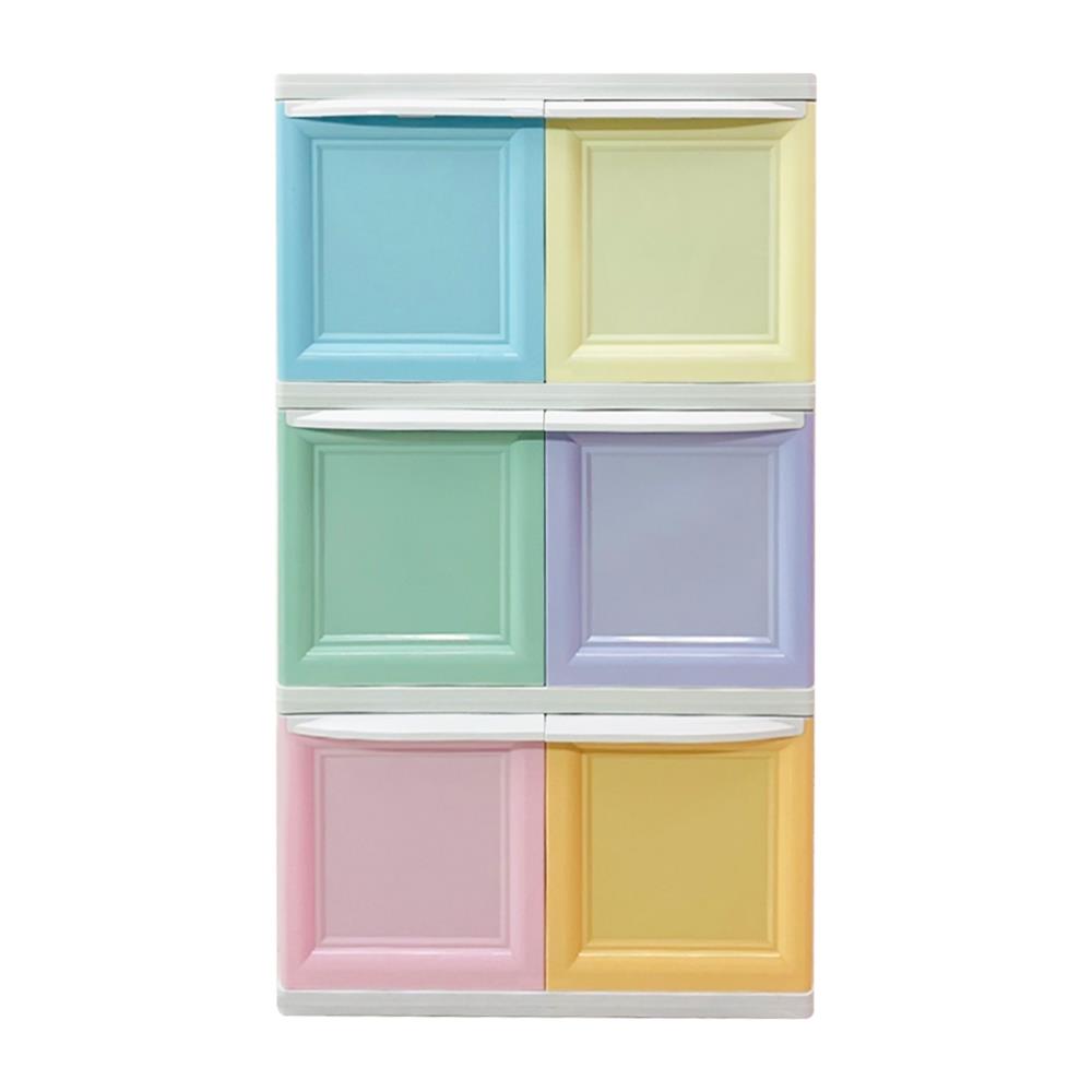 ตู้บานเปิด 3 ชั้น ME LIVING COLOR VID 70x50x121 ซม.