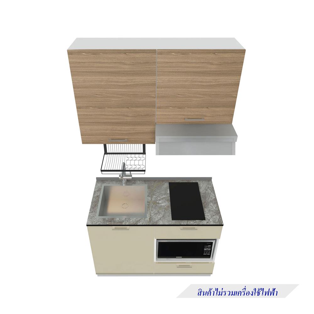 ครัวไม้สำเร็จ STARMARK CONTE 121_L 121 ซม.