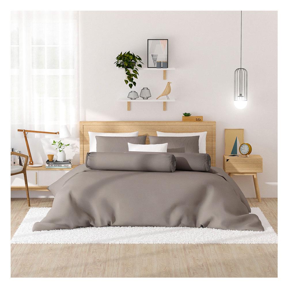 ชุดผ้าปูที่นอน 6 ฟุต 6 ชิ้น FROLINA MICROTEX SF020