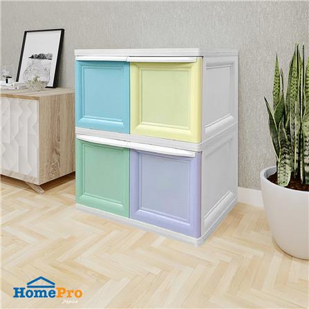 ตู้บานเปิด 2 ชั้น ME LIVING COLOR VID 70x50x82 ซม._2