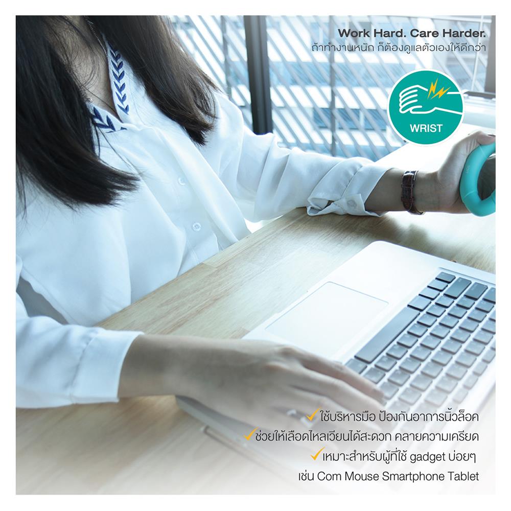 ยางยืดบริหารมือป้องกันนิ้วล็อก BEWELL F-05