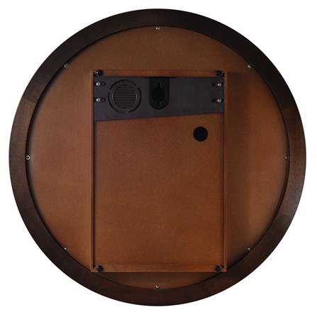 นาฬิกาแขวนไม้ DOGENI WCW022DB 21 นิ้ว สีน้ำตาลเข้ม_2