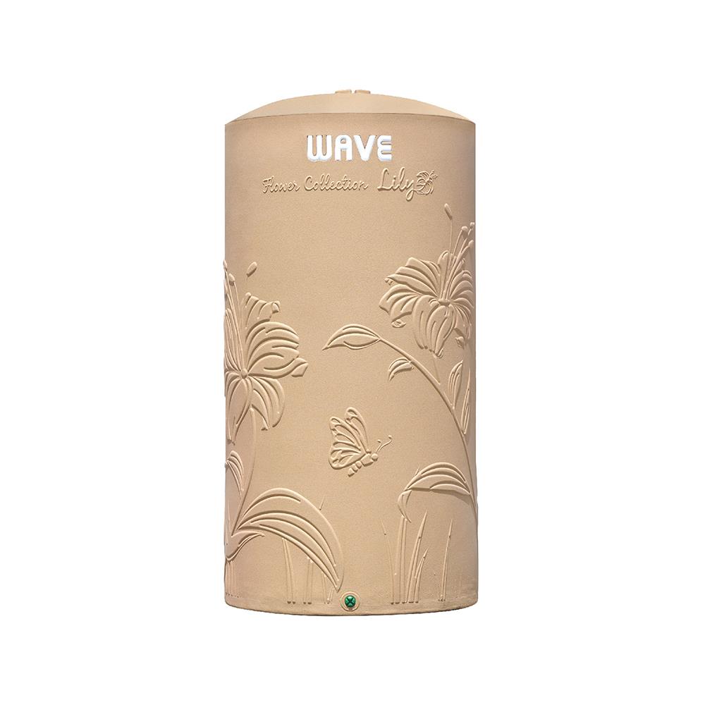 ถังเก็บน้ำ WAVE LILY LOFT 1000 ลิตร สีลอฟท์บราวน์