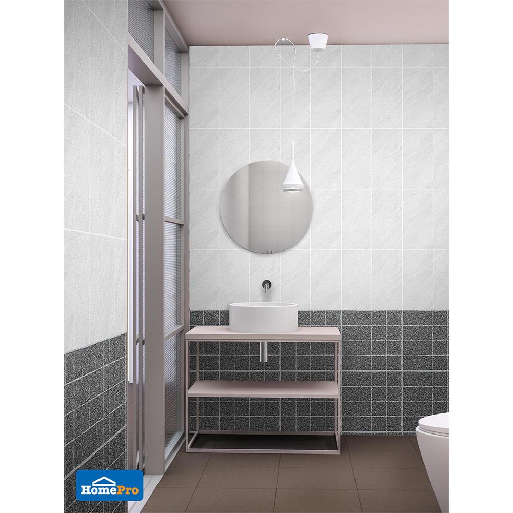 กระเบื้องผนัง 8x16 นิ้ว DURAGRES ไนอาร่า เทา