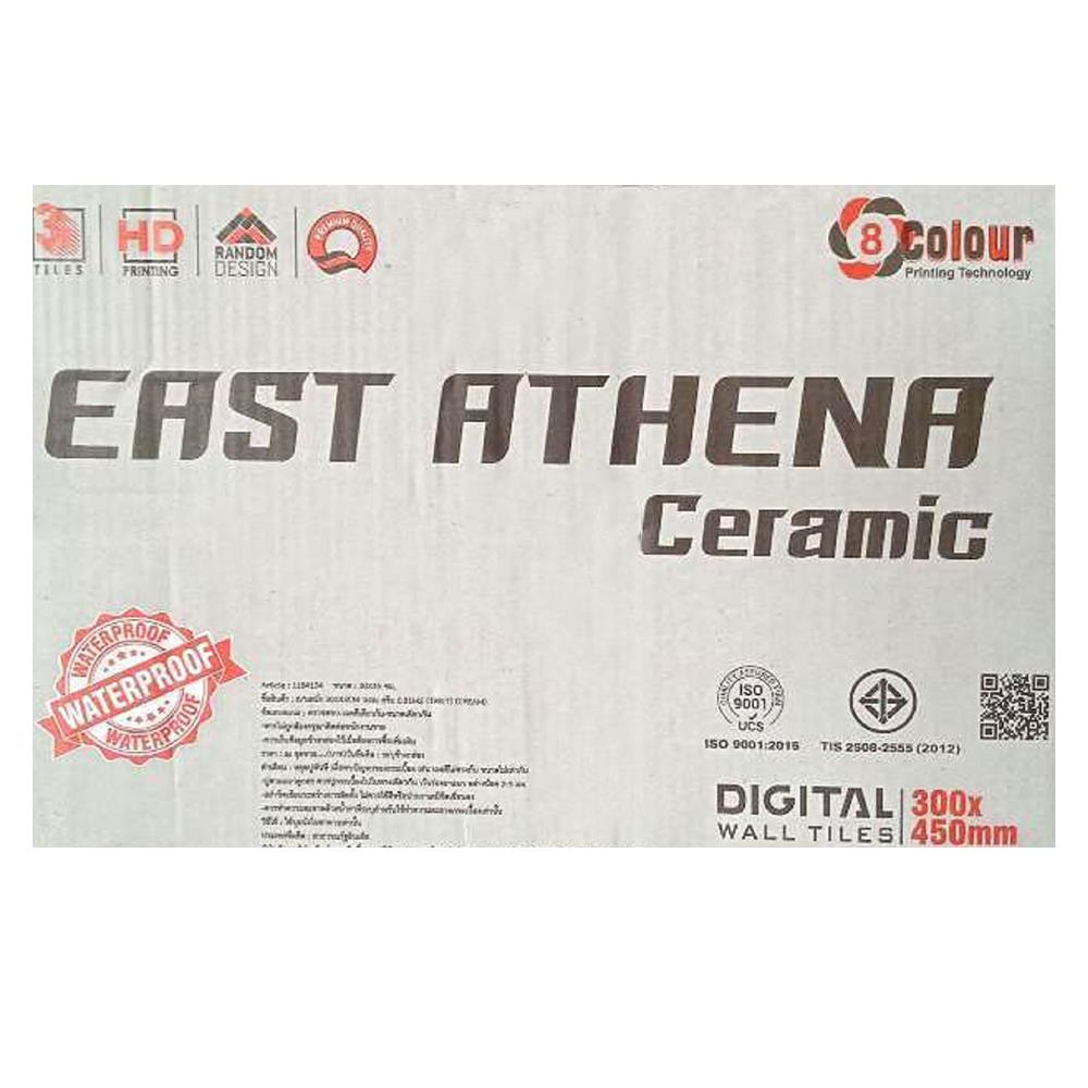 กระเบื้องผนัง 30x45 ซม. EAST ATHENA วเรณ ครีม 0.81M2