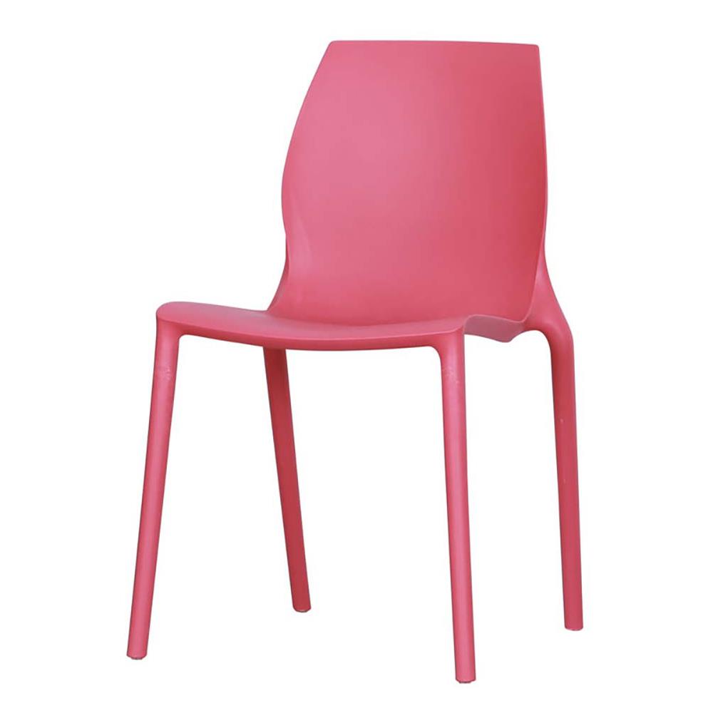 เก้าอี้พลาสติก AS FURNITURE SIO สีแดง